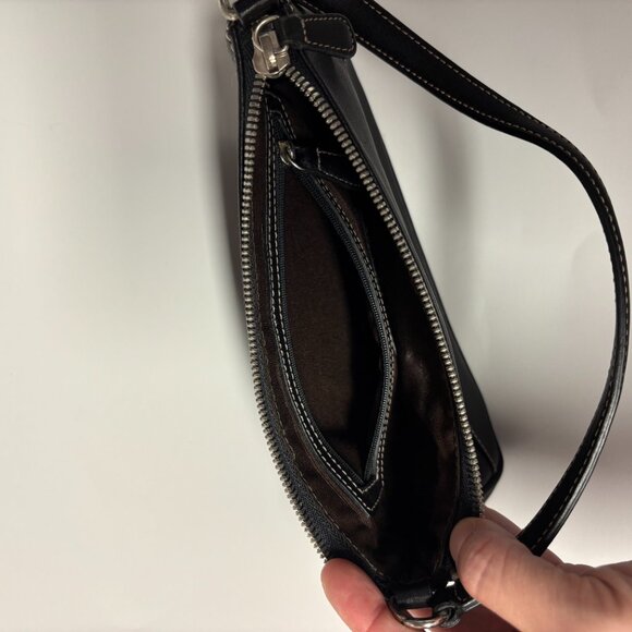 Coach Vintage 90's Hampton Mini Demi Leather Bag - Picture 4 of 5